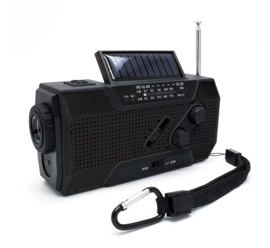 Emergency Weather Radio AM/FM/NOAA Hand Crank energy Portable Solar Radio