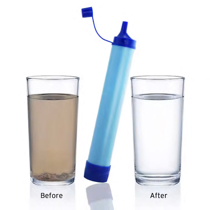 Our Go Bag Water Filter Straw